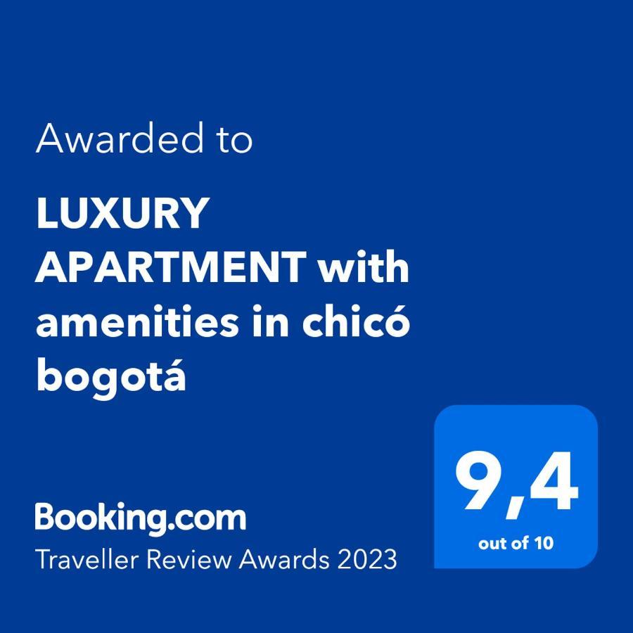 Luxury Apartment With Amenities In Chico Μπογκοτά Εξωτερικό φωτογραφία
